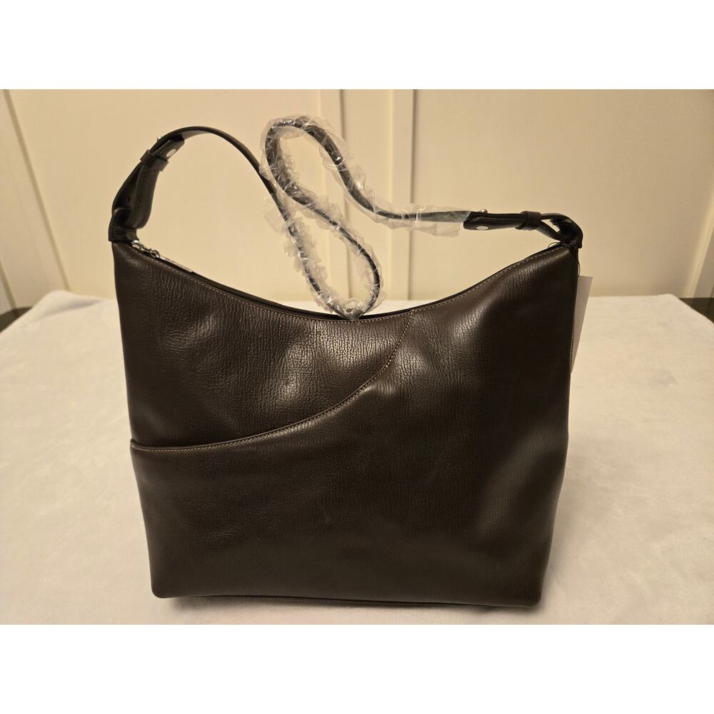 Maxx New York Brown Leather Purse Handbag NWT